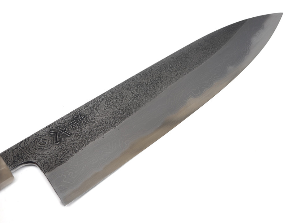 Yoshikazu Tanaka Kokorozashi Deep Etch Gyuto 220mm