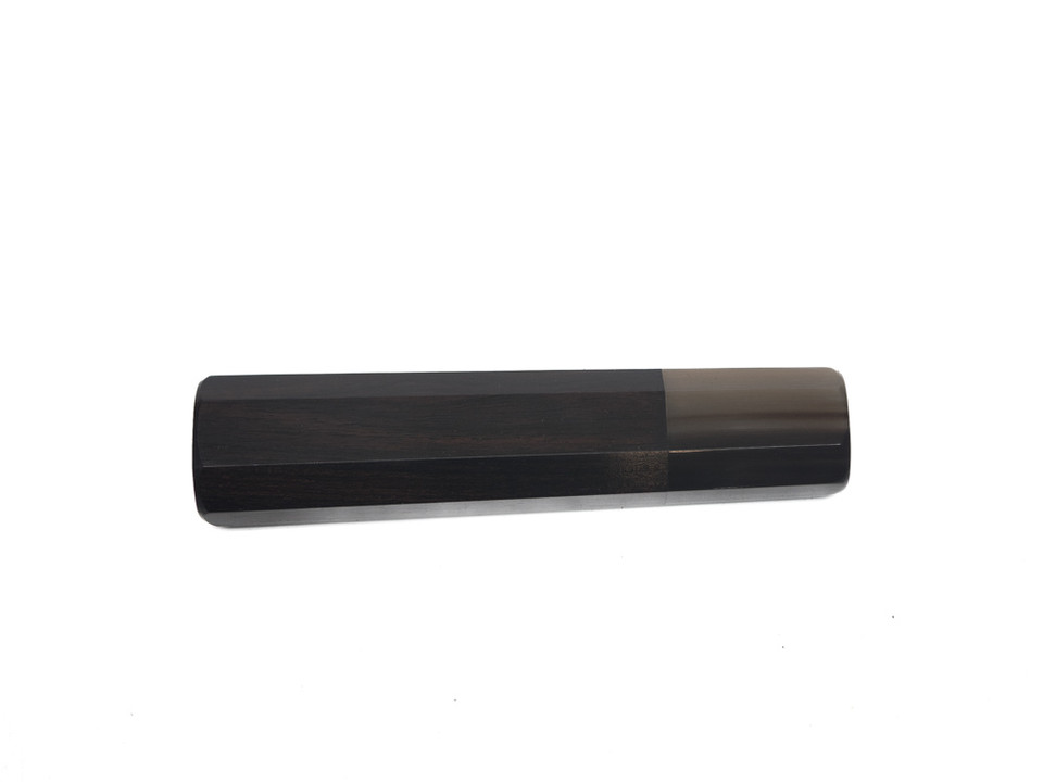 Ebony with Buffalo horn handle 120 mm
