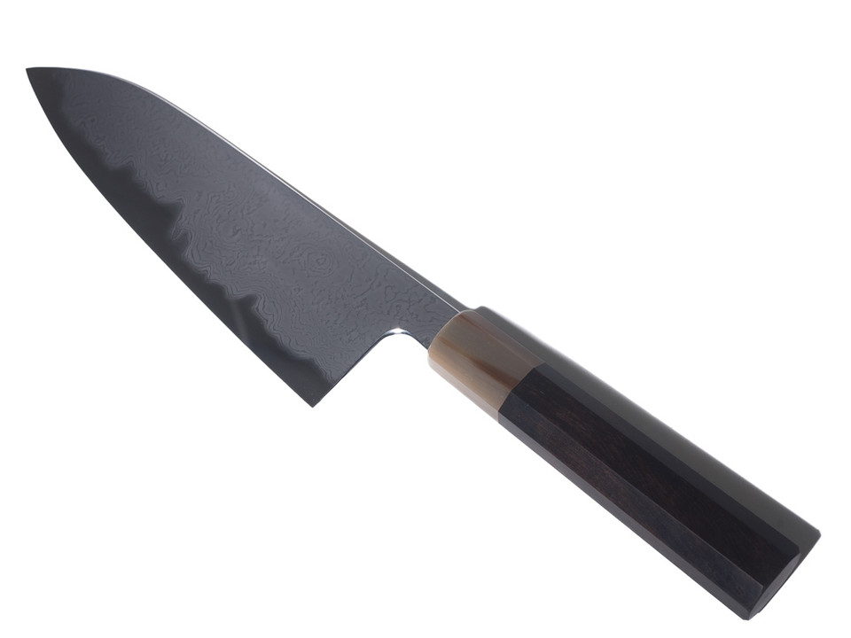 Yoshikazu Tanaka Kokorozashi Tamamoku Santoku 190mm - Japanese