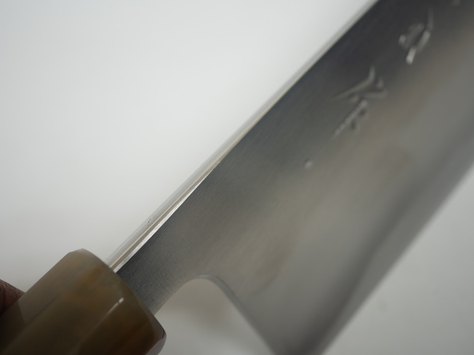 Toyama Noborikoi Stainless Clad Blue Gyuto 240mm Ebony