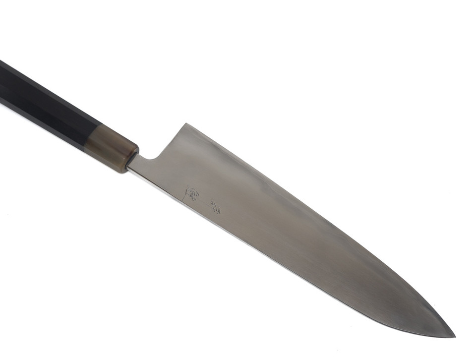 Toyama Noborikoi Stainless Clad Blue Gyuto 240mm Ebony