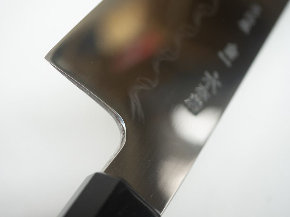 Ikeda White 1 Honyaki Gyuto 240mm Ebony