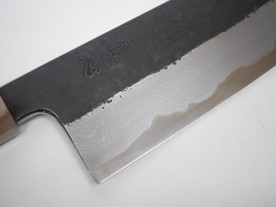 Yoshikazu Tanaka Kokorozashi Tamamoku Kurouchi Gyuto 230mm