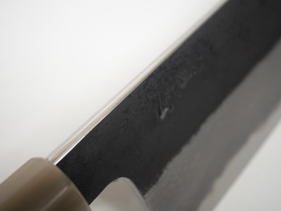 Yoshikazu Tanaka Kokorozashi Tamamoku Kurouchi Gyuto 210mm nr2