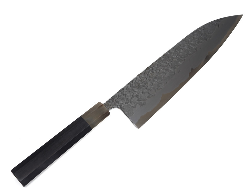 JNS Kisuke Blue 1 Tsuchime Gyuto 240mm - Japanese Natural Stones
