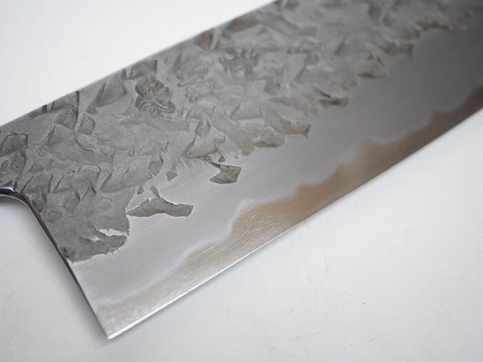 JNS Kisuke Blue 1 Tsuchime Gyuto 240mm nr3