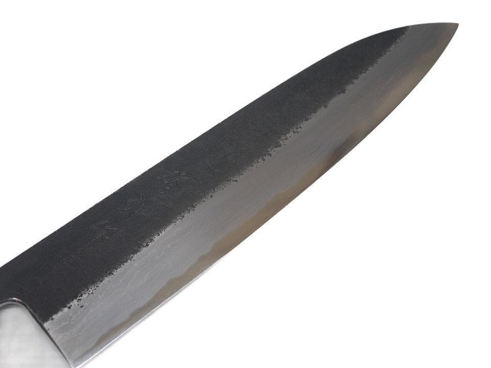 Toyama Noborikoi Kurouchi Nashiji Dama Gyuto 240mm nr4