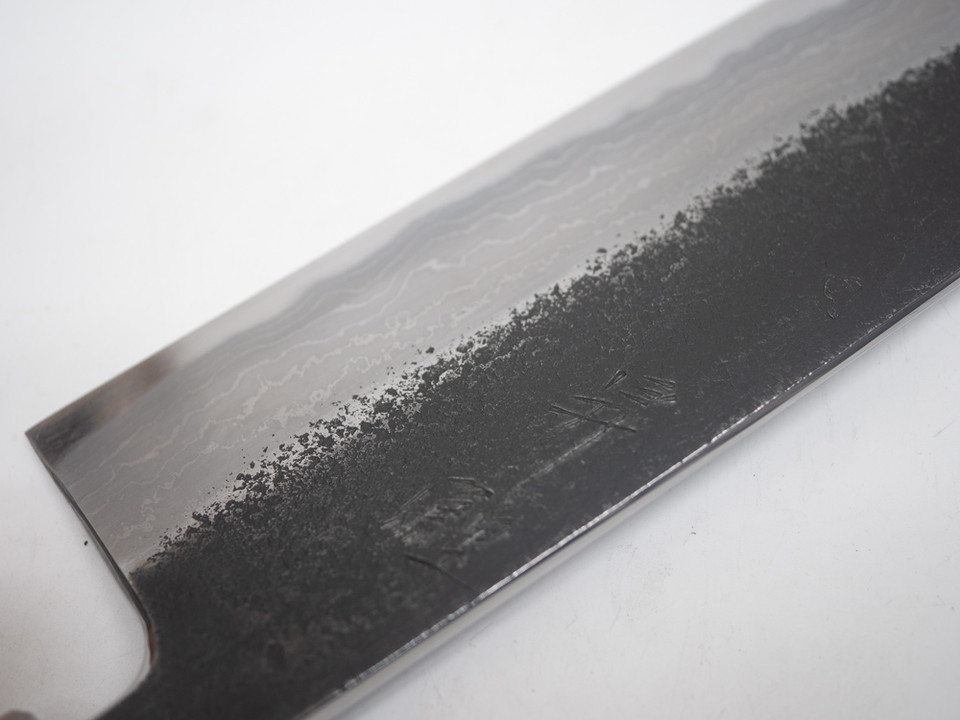 Toyama Noborikoi Kurouchi Nashiji Dama Gyuto 240mm nr5