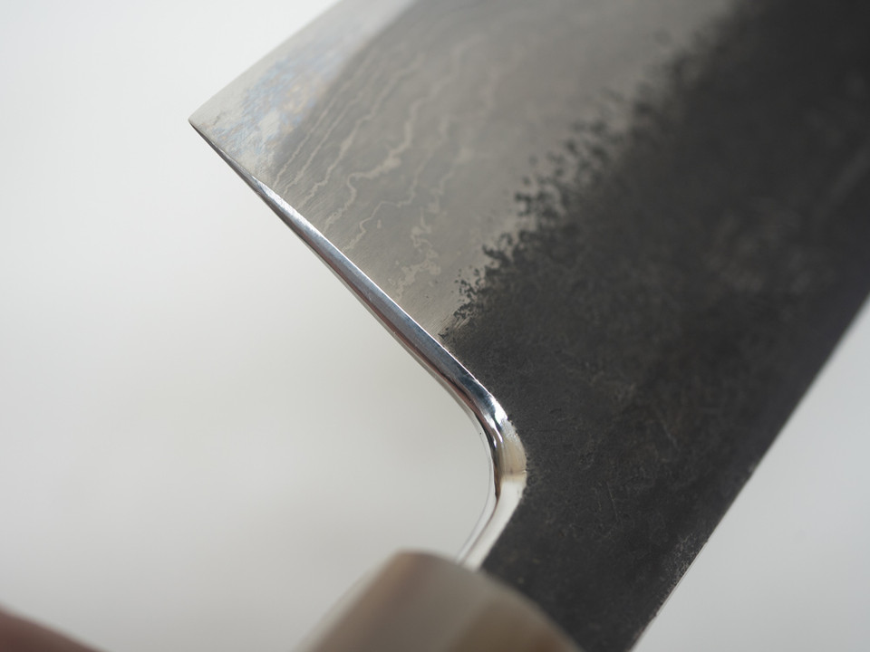 Toyama Noborikoi Kurouchi Nashiji Dama Gyuto 240mm nr5