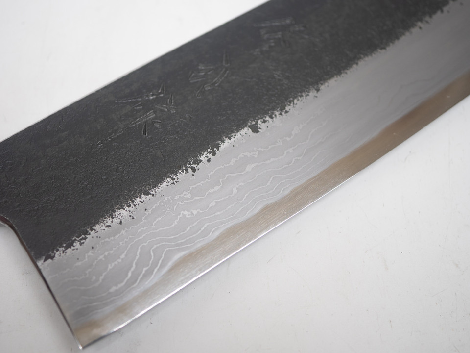 Toyama Noborikoi Kurouchi Nashiji Dama Gyuto 240mm nr6