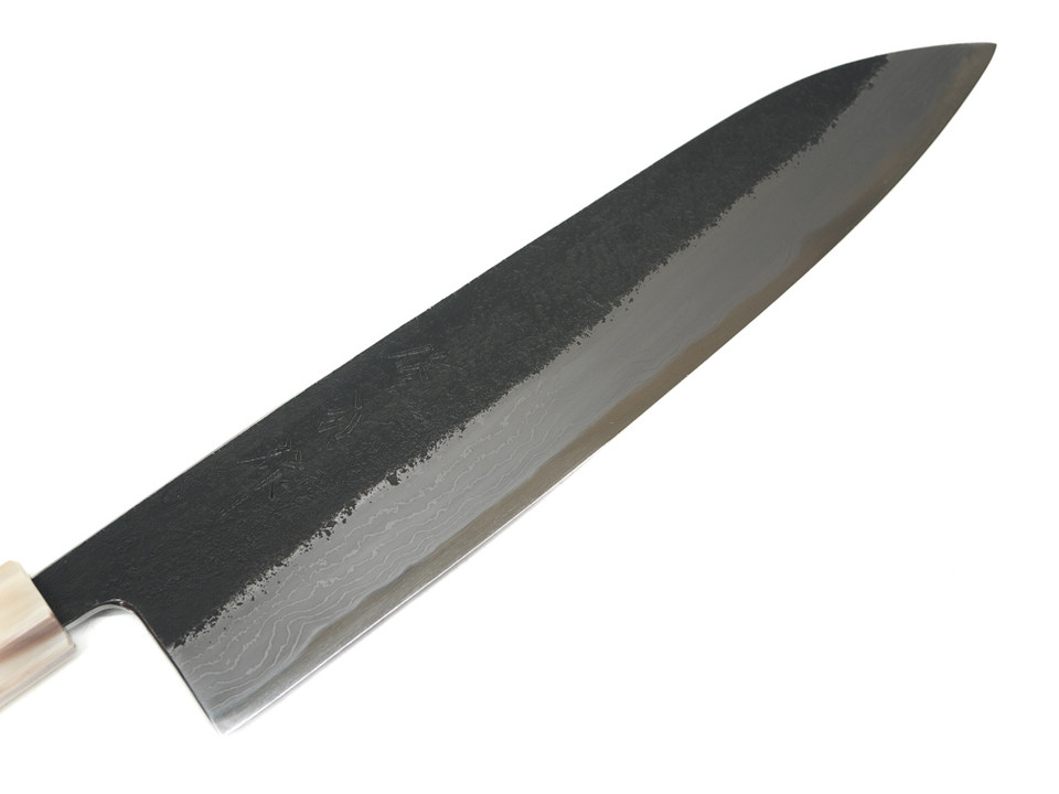 Toyama Noborikoi Kurouchi Nashiji Dama Gyuto 240mm nr6