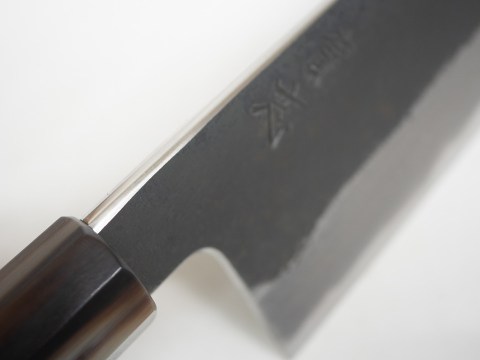 Yoshikazu Tanaka Kokorozashi Tamamoku Kurouchi Gyuto 210mm nr3