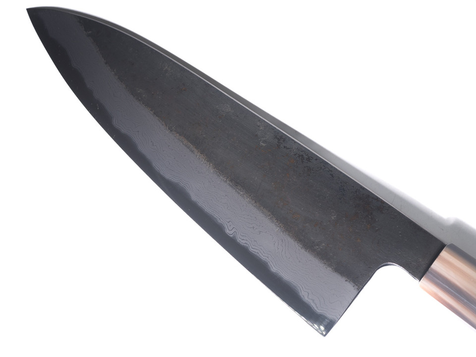 Yoshikazu Tanaka Kokorozashi Tamamoku Kurouchi Gyuto 210mm nr3