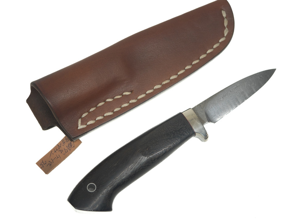 Kiyoshi Kato Damascus Hunting 75mm