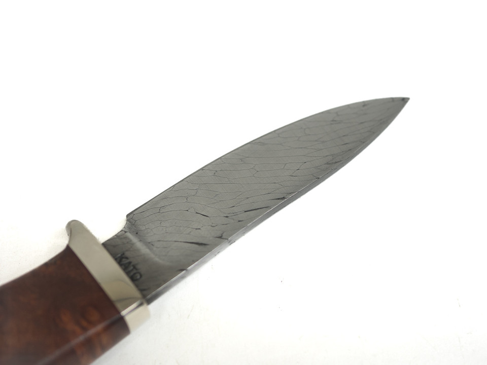 Kiyoshi Kato Wire Damascus Hunting 74mm