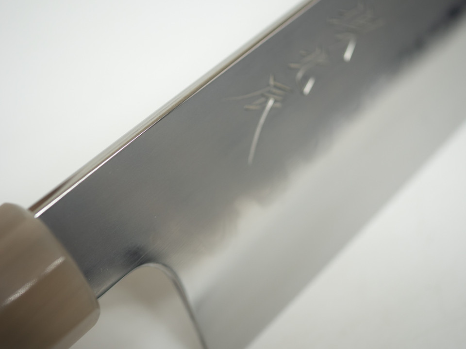 Ikeda White 1 Honyaki Gyuto 240 mm Ebony