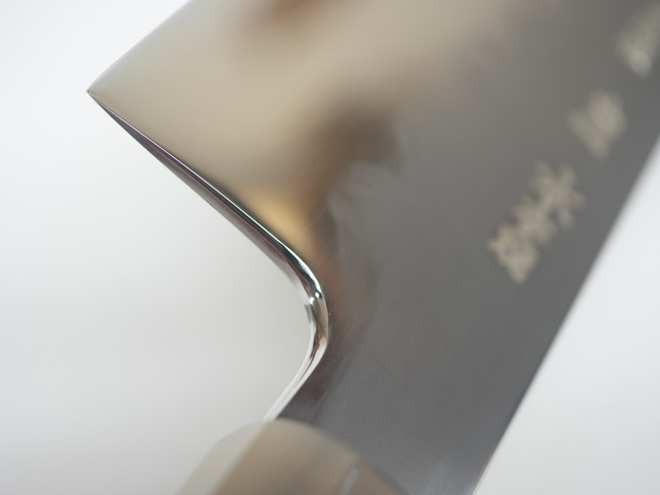 Ikeda White 1 Honyaki Gyuto 240 mm Ebony