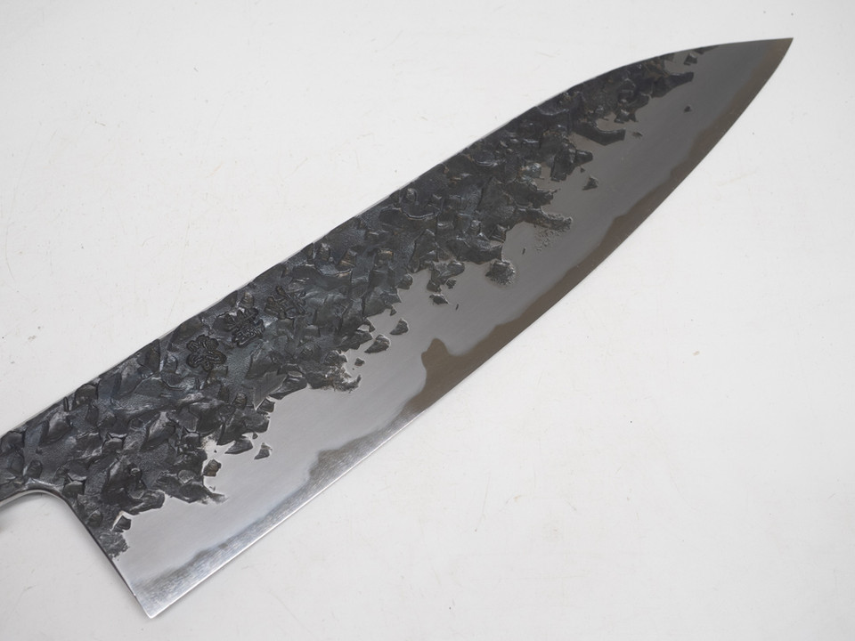 JNS x Kisuke Blue 1 Tsuchime Gyuto 240mm nr 7 - Japanese Natural