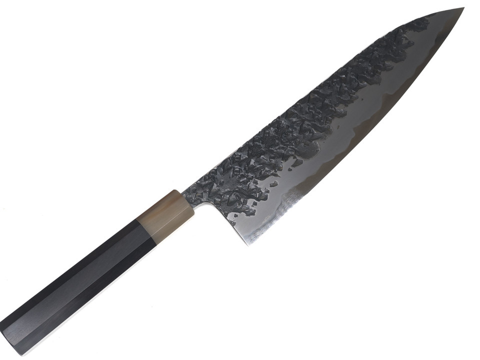 JNS x Kisuke Blue 1 Tsuchime Gyuto 240mm nr 9 - Japanese Natural
