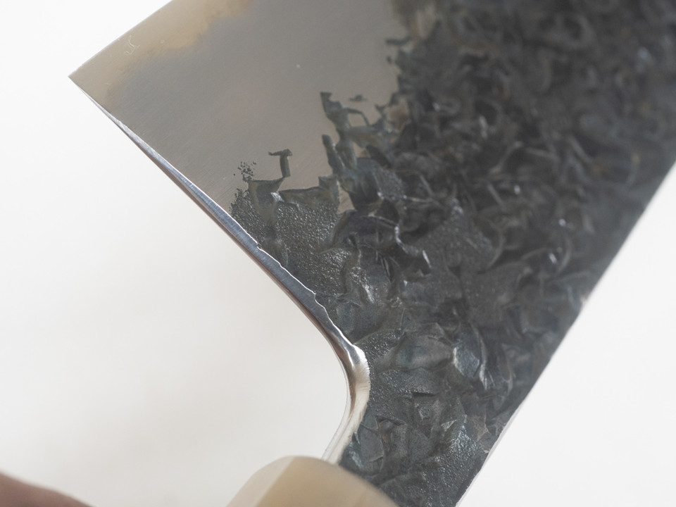 JNS x Kisuke Blue 1 Tsuchime Gyuto 240mm nr 9