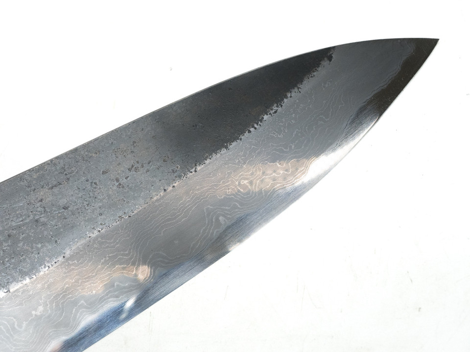 Yoshikazu Tanaka Kokorozashi Tamamoku Kurouchi Gyuto 230mm