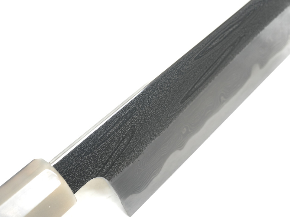 JNS x Nakagawa Kiritsuke Gyuto 240mm Deep Etch nr 8
