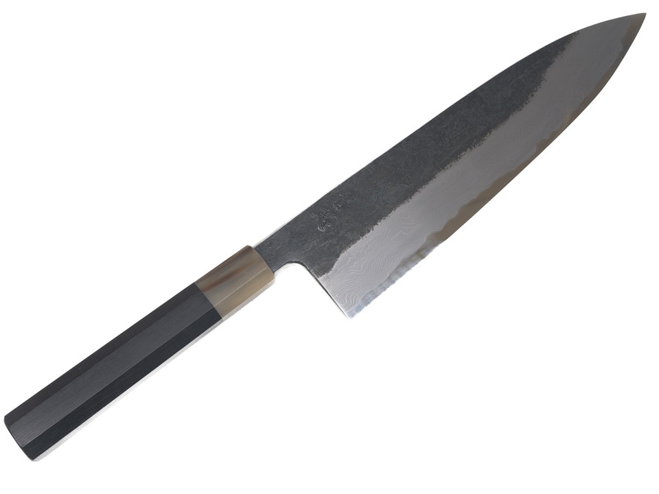 Yoshikazu Tanaka Kokorozashi Tamamoku Kurouchi Gyuto 230mm nr 2