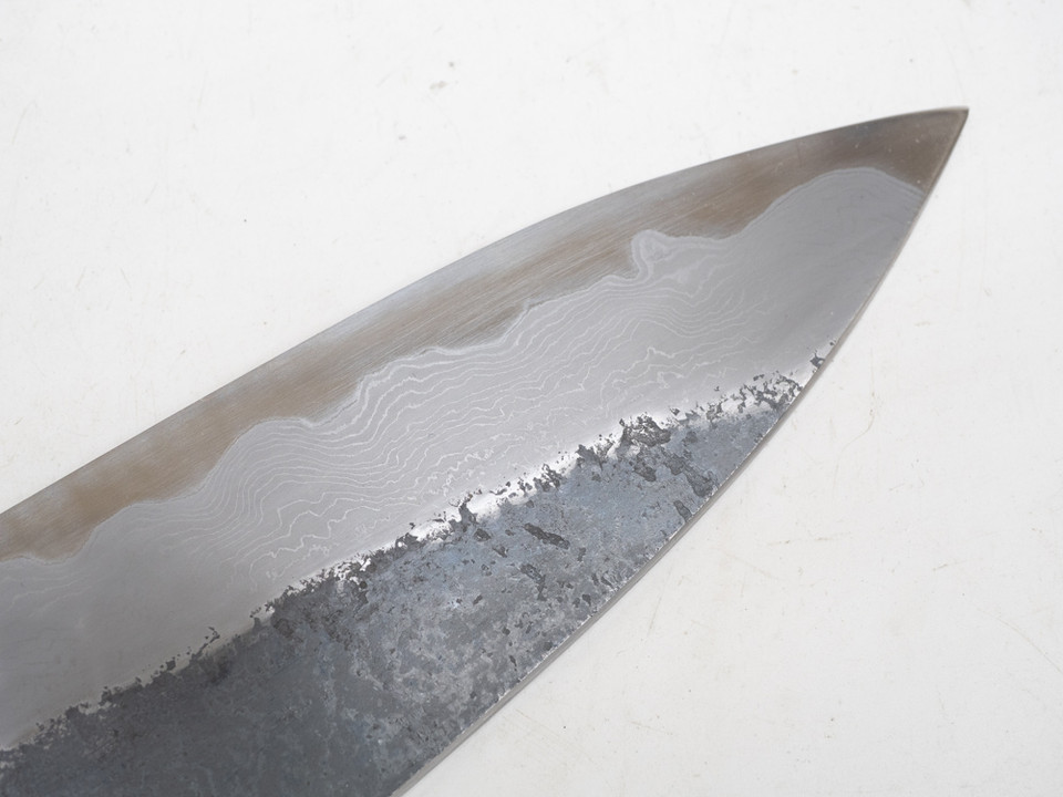 Yoshikazu Tanaka Kokorozashi Tamamoku Kurouchi Gyuto 230mm nr 2