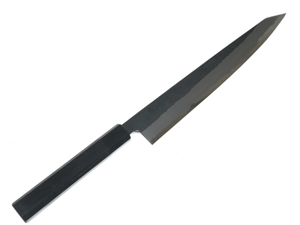 JNS Yoshikazu Tanaka Kurouchi Sujihiki 250mm White 1 - Japanese