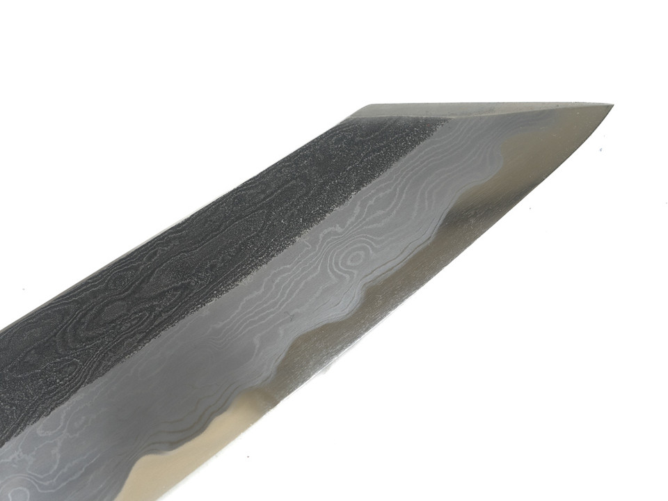JNS x Nakagawa Kiritsuke Gyuto 240mm Deep Etch nr 9