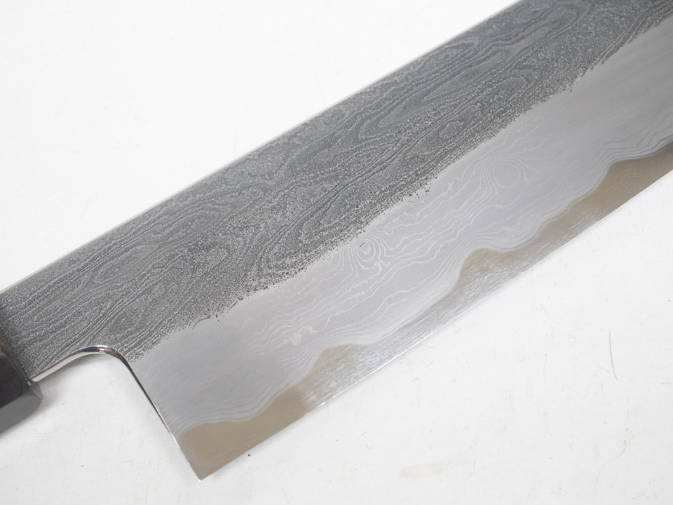 JNS x Nakagawa Kiritsuke Gyuto 240mm Deep Etch nr 9