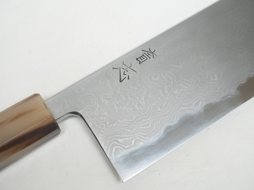 JNS x Tanaka Kokorozashi Tamamoku Nakiri 180mm nr4 - Japanese
