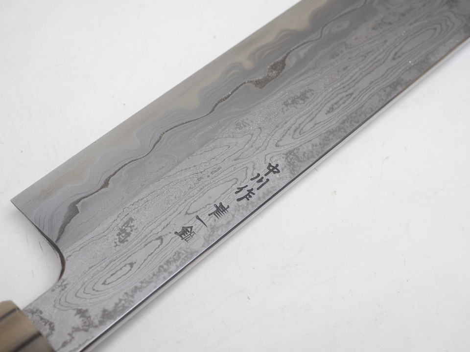 JNS x Nakagawa Dama Kiritsuke Sujihiki 390mm Blue 1 - Japanese
