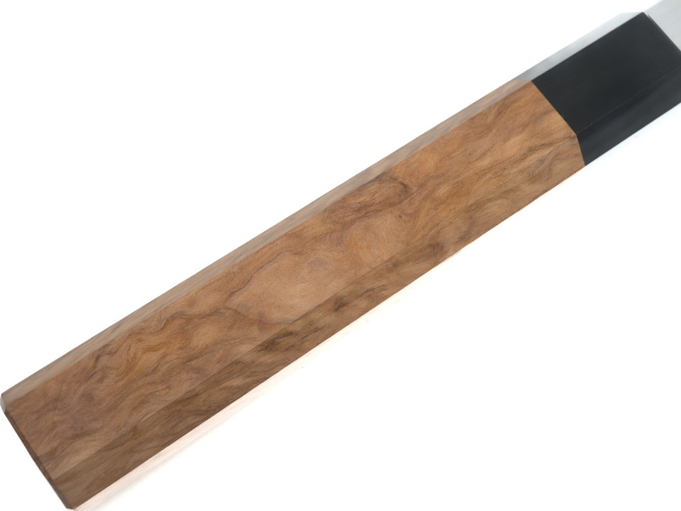 JNS x Tanaka Kokorozashi Kasumi Kiritsuke Gyuto 240mm Blue 1