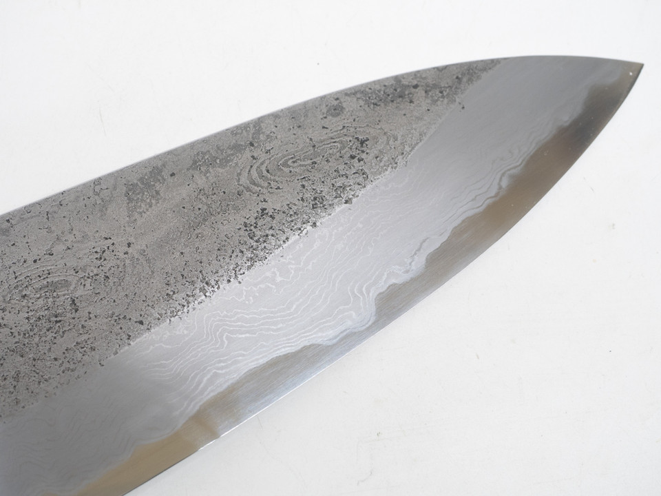 JNS x Yoshikazu Tanaka Kokorozashi Tamamoku Nashiji Gyuto 200mm