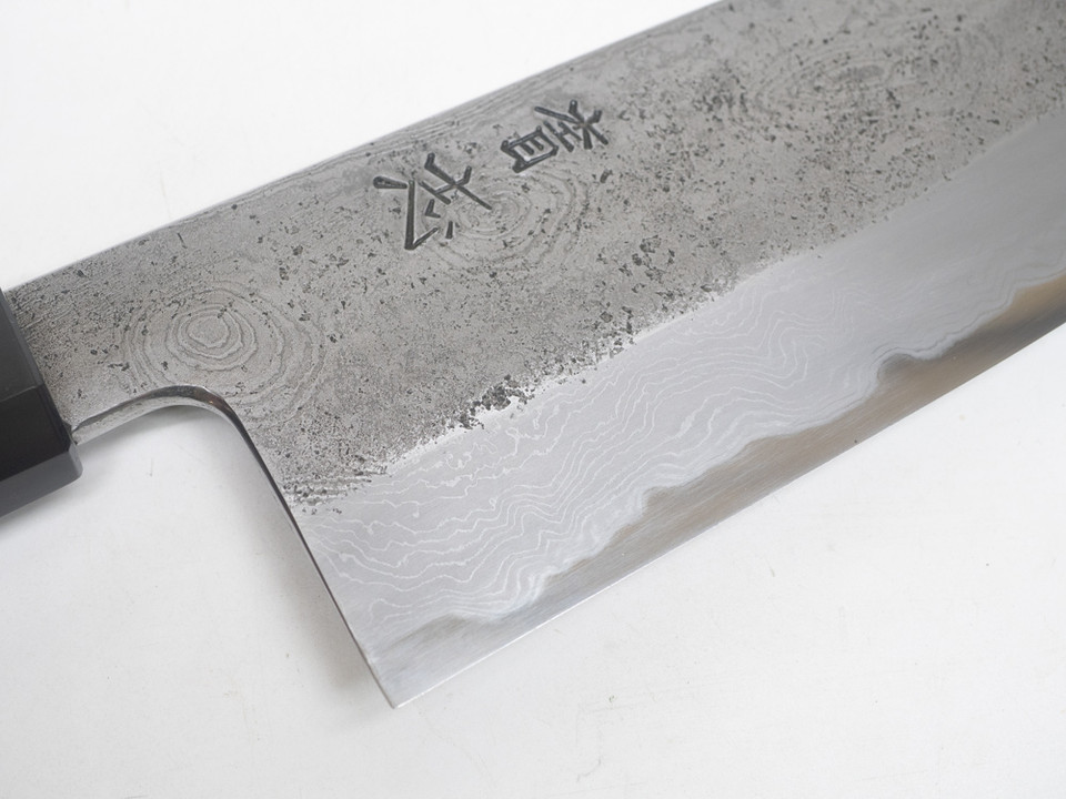 JNS x Yoshikazu Tanaka Kokorozashi Tamamoku Nashiji Gyuto 200mm
