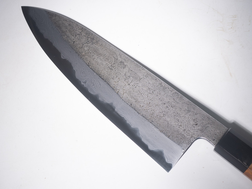 JNS x Yoshikazu Tanaka Kokorozashi Tamamoku Nashiji Gyuto 200mm