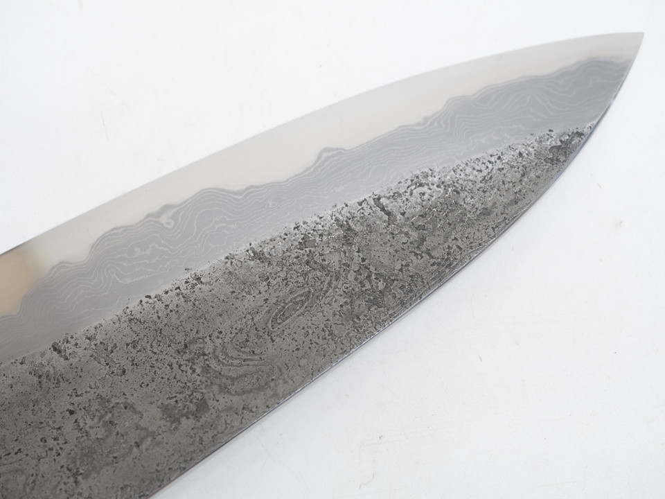 JNS x Yoshikazu Tanaka Kokorozashi Tamamoku Nashiji Gyuto 200mm