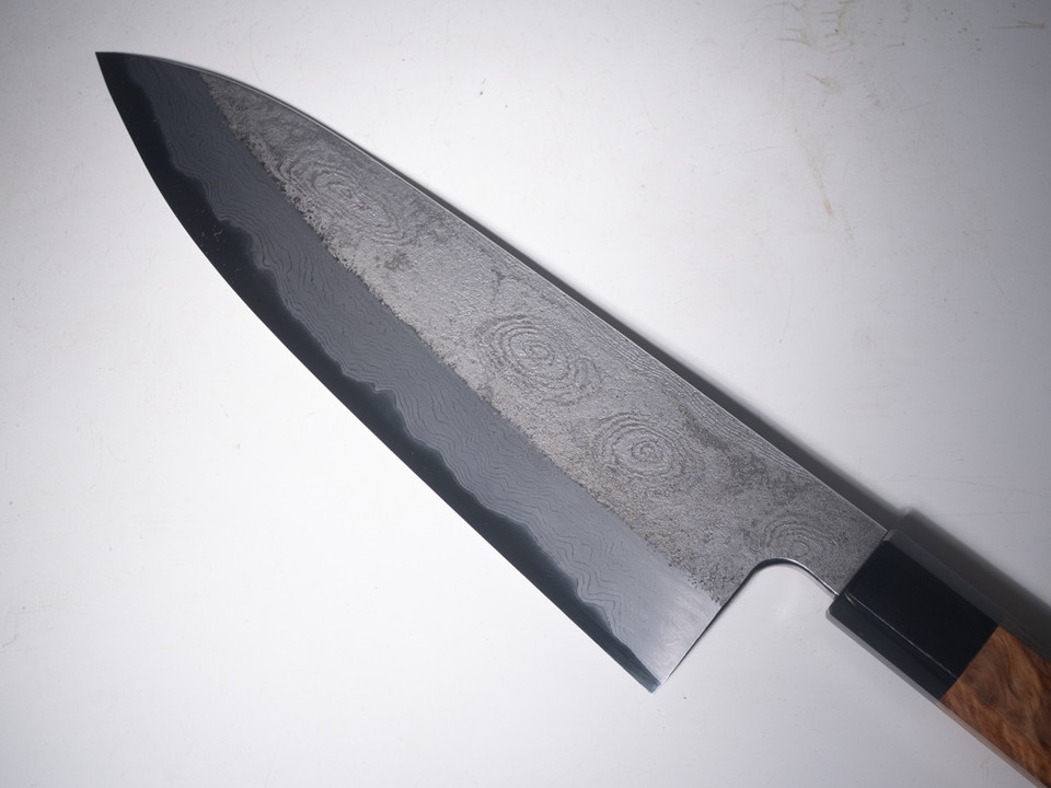 JNS x Yoshikazu Tanaka Kokorozashi Tamamoku Nashiji Gyuto 200mm nr 2