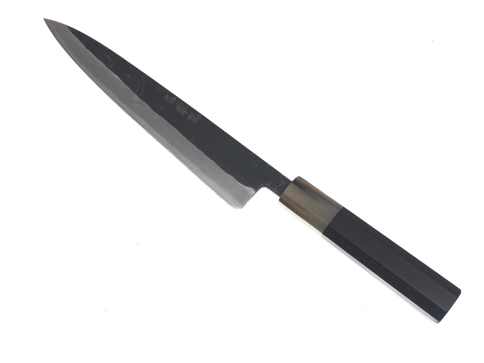 Yoshiaki Fujiwara 180mm Kurouchi Petty 馬車馬 white 1