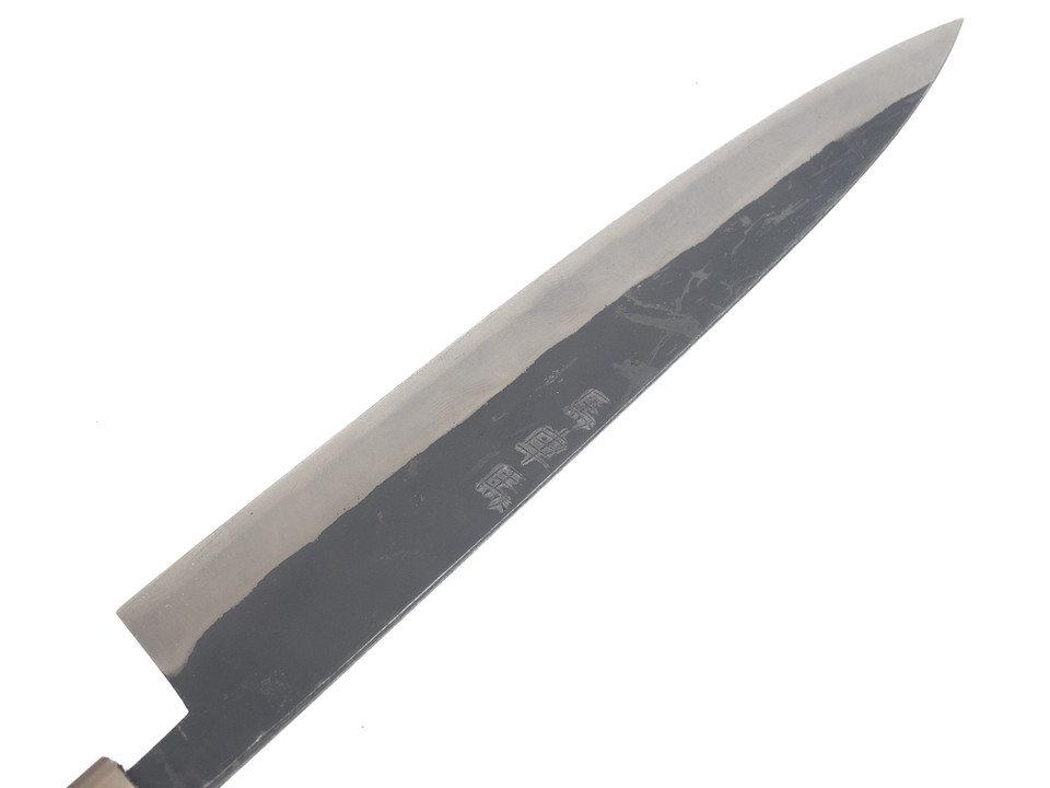 Yoshiaki Fujiwara 180mm Kurouchi Petty 馬車馬 white 1