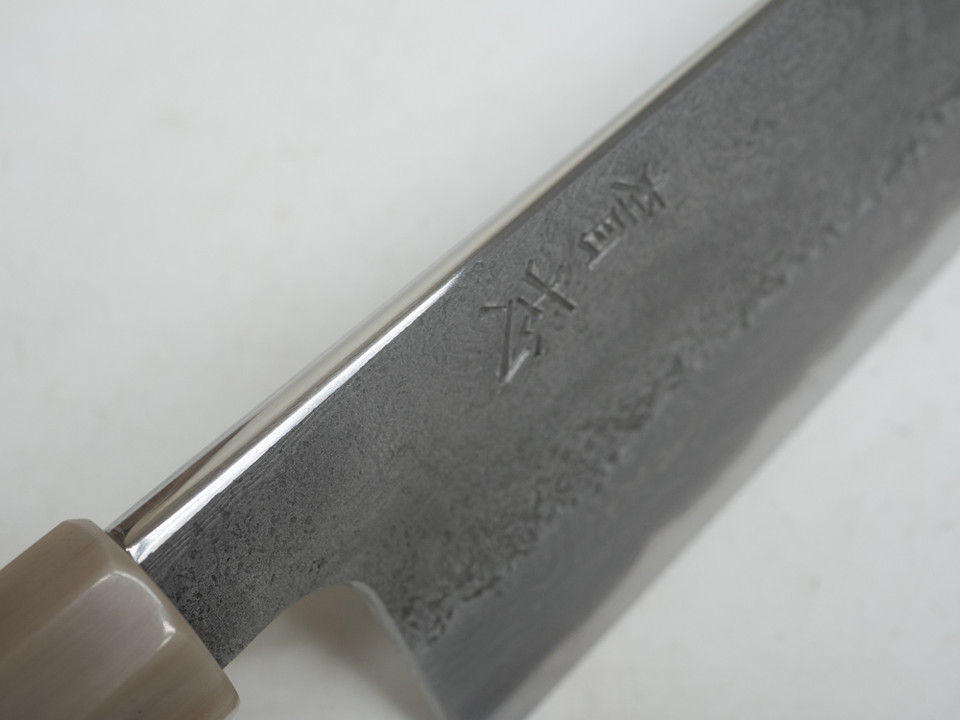 JNS x Yoshikazu Tanaka Kokorozashi Tamamoku Nashiji Gyuto 200mm nr 3