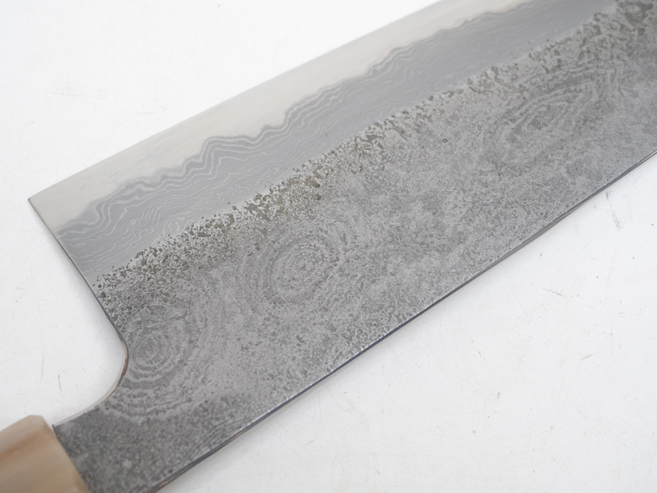 JNS x Yoshikazu Tanaka Kokorozashi Tamamoku Nashiji Gyuto 200mm nr 3
