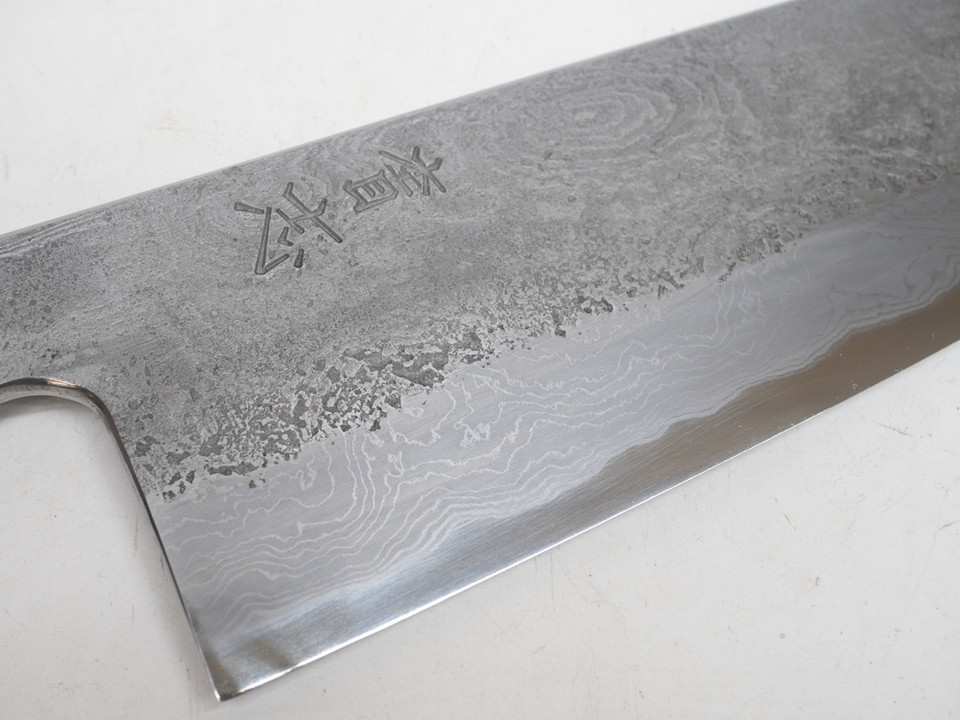 JNS x Yoshikazu Tanaka Kokorozashi Tamamoku Nashiji Gyuto 200mm nr 3