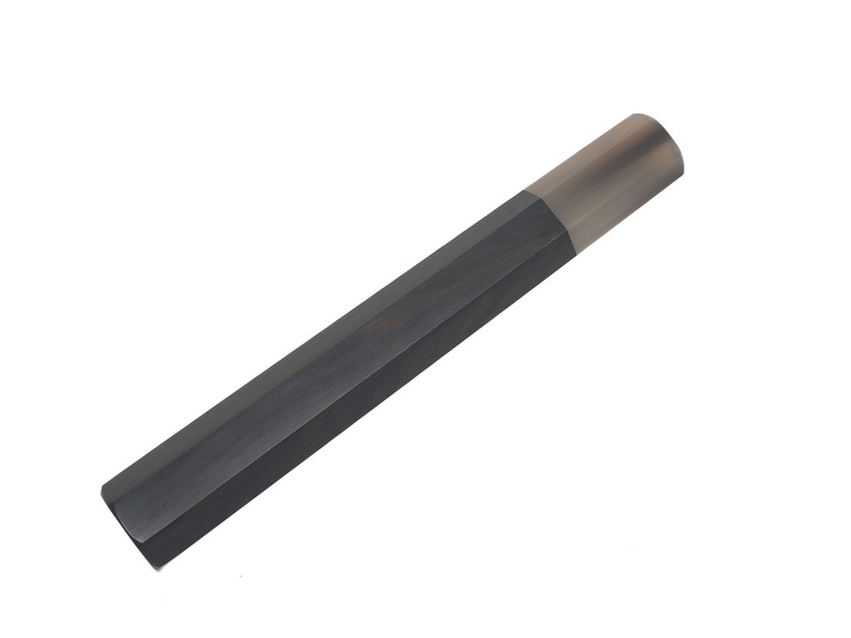 Ebony with Buffalo horn handle 145 mm nr 7