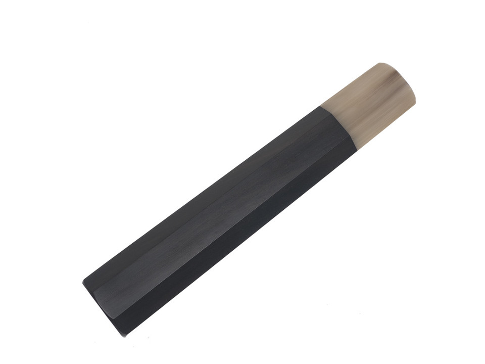 Ebony with Buffalo horn handle 145 mm nr 8
