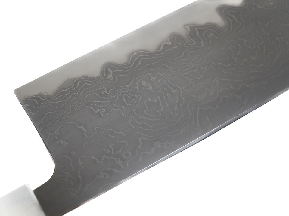 JNS x Tanaka Kokorozashi Tamamoku Nakiri 180mm nr5 - Japanese