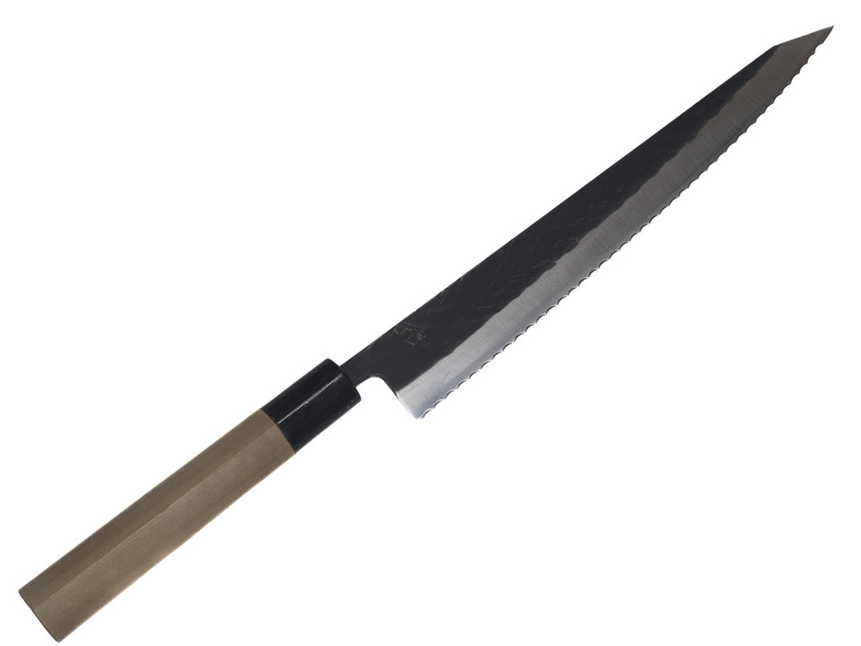 Tadafusa Bread "Ookami" Tsuchime Sujihiki 240mm SLD
