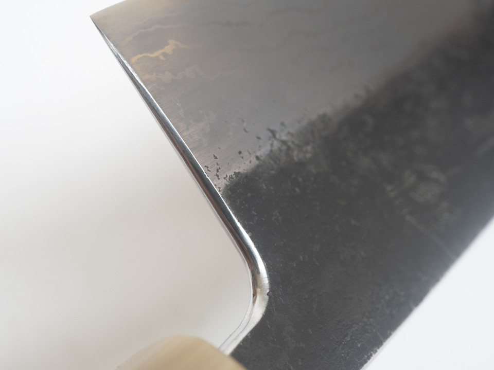 Toyama Noborikoi Kurouchi Nashiji Dama Gyuto 240mm
