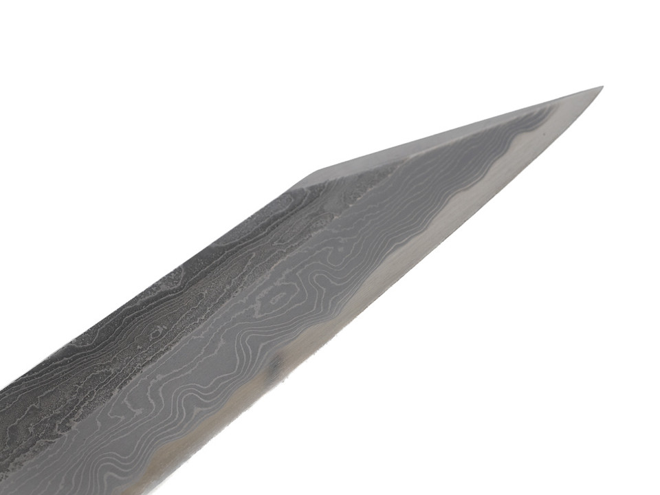 JNS x Nakagawa Deep Etch Kiritsuke Sujihiki 325mm Blue 1